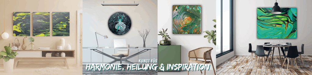 Heilende Kunst für Harmonie, Heilung und Inspiration – Kunstwerke von Marlis Peschke für Praxis, Therapie und Selbstfürsorge